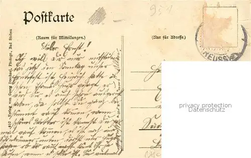 AK / Ansichtskarte Bad_Steben Panorama Bad_Steben