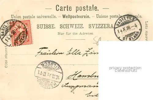 AK / Ansichtskarte Basel_BS Mathaeuskirche Basel_BS