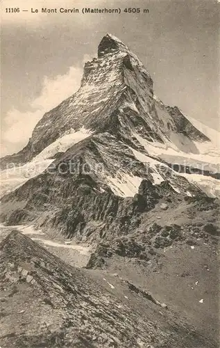 AK / Ansichtskarte Zermatt_VS Matterhorn Zermatt_VS