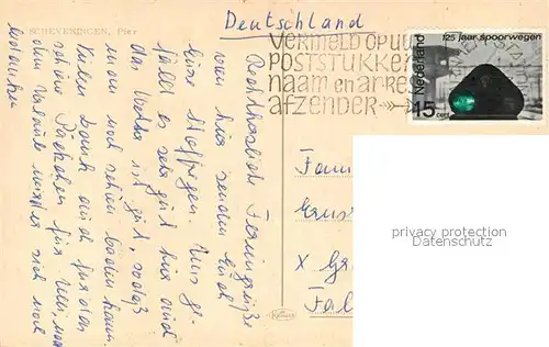 AK / Ansichtskarte Scheveningen Pier Scheveningen