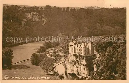 AK / Ansichtskarte Dinant_Wallonie Chateau de Walzin Dinant Wallonie