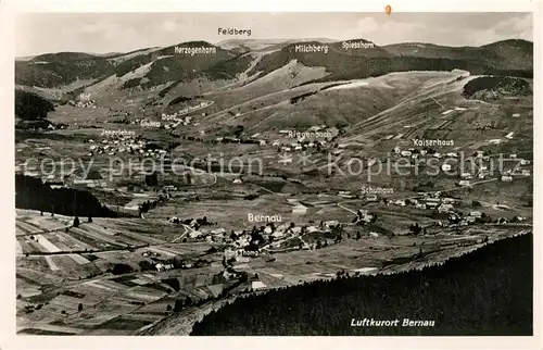 AK / Ansichtskarte Bernau_Schwarzwald  Bernau Schwarzwald