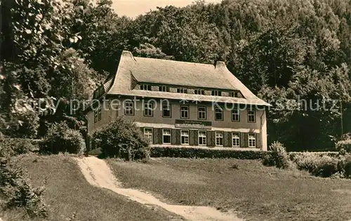 AK / Ansichtskarte Schwarzburg_Thueringer_Wald Jugendherberge Georgi Dimitroff  Schwarzburg_Thueringer