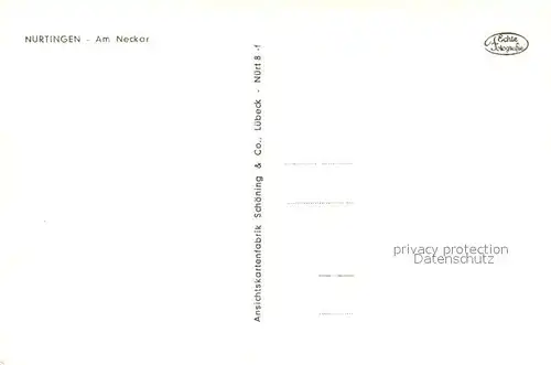 AK / Ansichtskarte Nuertingen  Nuertingen