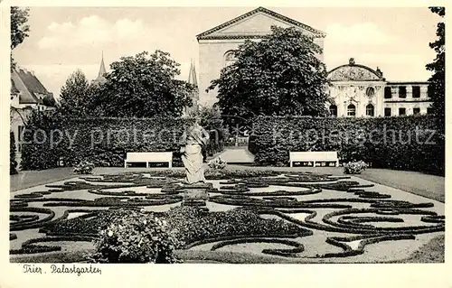 AK / Ansichtskarte Trier Palastgarten  Trier