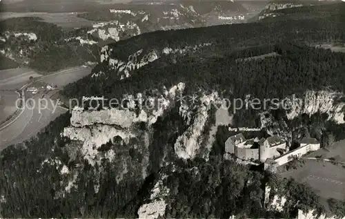 AK / Ansichtskarte Burg_Wildenstein Fliegeraufnahme Burg_Wildenstein