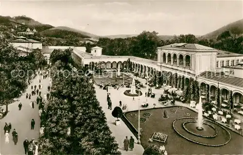 AK / Ansichtskarte Bad_Kissingen Kurpark Bad_Kissingen