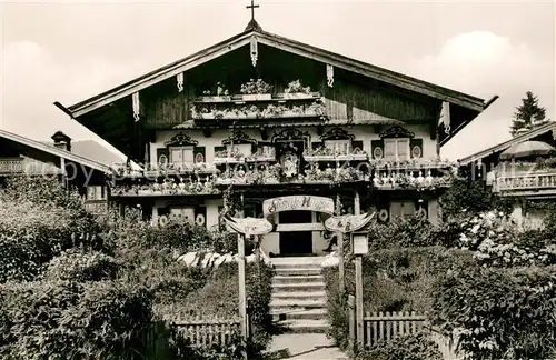 AK / Ansichtskarte Rottach Egern Leo Slezak Haus  Rottach Egern