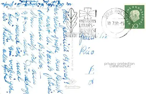 AK / Ansichtskarte Rheydt Schmoelderpark  Rheydt