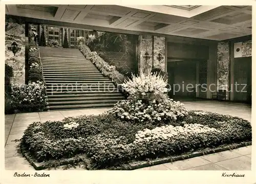 AK / Ansichtskarte Baden Baden Kurhaus  Baden Baden