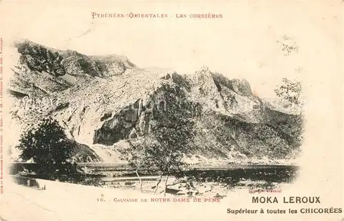 AK / Ansichtskarte Cases de Pene Calvaire de Notre Dame de Pene Cases de Pene