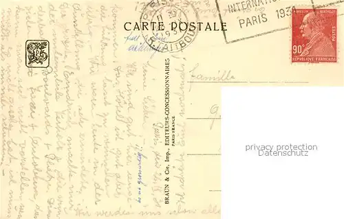 AK / Ansichtskarte Paris Exposition Coloniale Internationale Angkor Vat Facade Principale Paris
