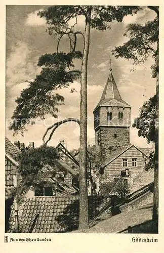 AK / Ansichtskarte Hildesheim Motiv am Kehrwiederturm Serie Aus deutschen Landen Hildesheim