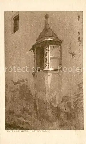 AK / Ansichtskarte Guarda_Inn Erker Guarda_Inn