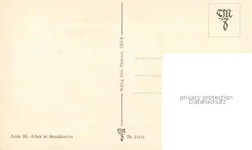 AK / Ansichtskarte Guarda_Inn Erker Guarda_Inn