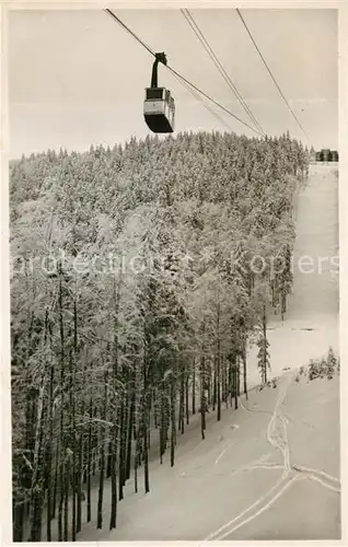 AK / Ansichtskarte Freiburg_Breisgau Schwebebahn auf den Schauinsland Freiburg Breisgau