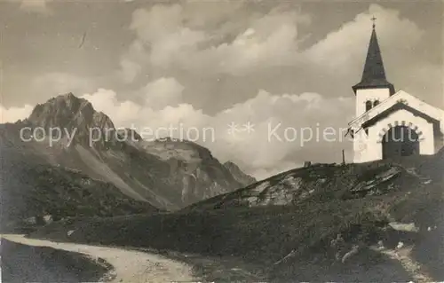 AK / Ansichtskarte Cresta_Celerina bei Maloja mit Kapelle Cresta_Celerina