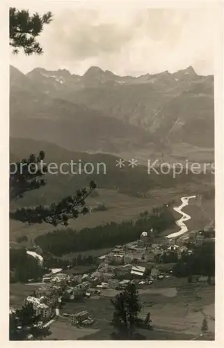 AK / Ansichtskarte Pontresina Panorama Pontresina