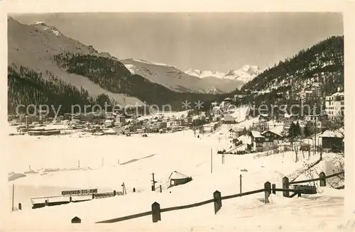AK / Ansichtskarte St_Moritz_GR Panorama St_Moritz_GR