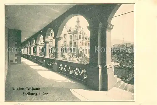 AK / Ansichtskarte Freiburg_Breisgau Diakonissenhaus Freiburg Breisgau