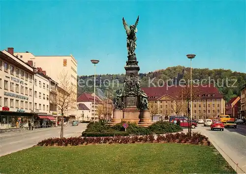 AK / Ansichtskarte Freiburg_Breisgau Am Siegesdenkmal Freiburg Breisgau