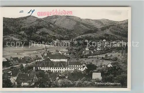 AK / Ansichtskarte Guenterstal_Freiburg Altes Kloster Guenterstal_Freiburg