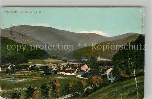 AK / Ansichtskarte Guenterstal_Freiburg Panorama Guenterstal_Freiburg