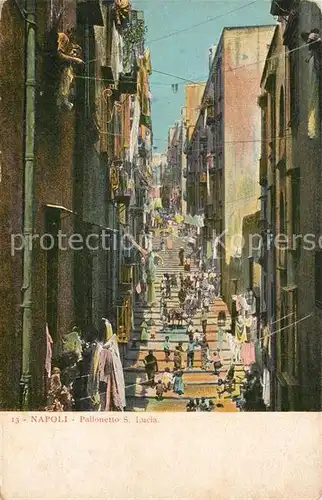AK / Ansichtskarte Napoli_Neapel Pallonetto Santa Lucia Napoli Neapel