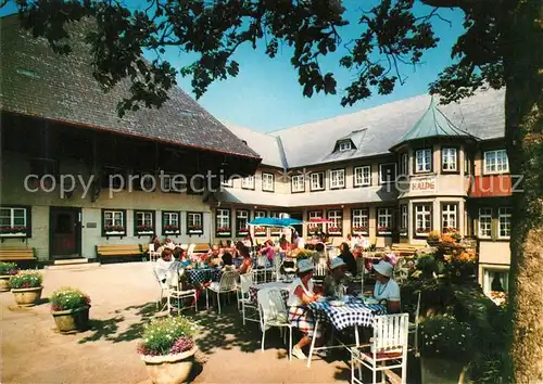 AK / Ansichtskarte Freiburg_Breisgau Halden Hotel Schwarzwald Freiterrasse Freiburg Breisgau