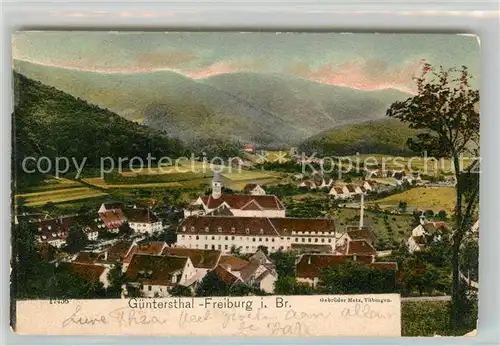 AK / Ansichtskarte Guenterstal_Freiburg Altes Kloster Guenterstal_Freiburg