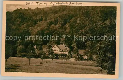 AK / Ansichtskarte Guenterstal_Freiburg Hotel Restaurant zur Kyburg Guenterstal_Freiburg
