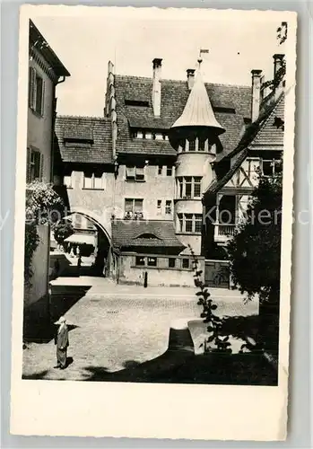 AK / Ansichtskarte Freiburg_Breisgau Vieilles maisons Freiburg Breisgau