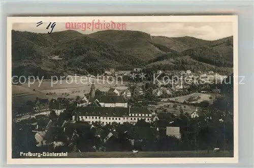 AK / Ansichtskarte Guenterstal_Freiburg Altes Kloster Guenterstal_Freiburg