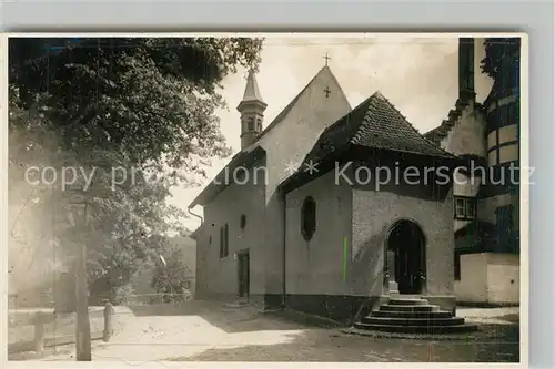 AK / Ansichtskarte Freiburg_Breisgau St Loretto Kapelle Freiburg Breisgau