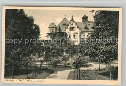 AK / Ansichtskarte Freiburg_Breisgau Diakonissenhaus Freiburg Breisgau