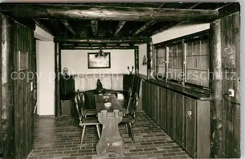 AK / Ansichtskarte Schauinsland Waldhotel Notschrei Gaststube Schauinsland