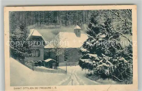 AK / Ansichtskarte Freiburg_Breisgau Sankt Ottilien Freiburg Breisgau