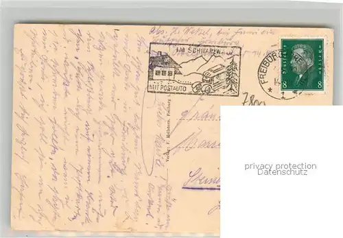 AK / Ansichtskarte Freiburg_Breisgau Sankt Ottilien Freiburg Breisgau