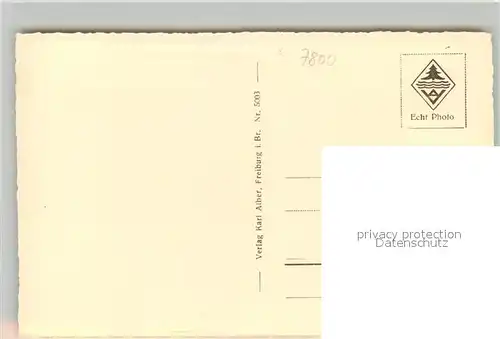 AK / Ansichtskarte Freiburg_Breisgau Blick vom Gerstenhal auf die Luisenhoehe Freiburg Breisgau