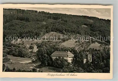 AK / Ansichtskarte Freiburg_Breisgau Kneippkurhaus St Urban Freiburg Breisgau