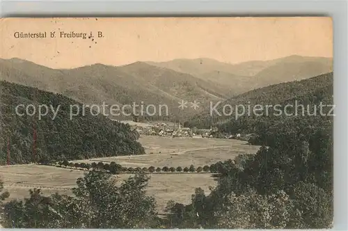 AK / Ansichtskarte Guenterstal_Freiburg panorama Guenterstal_Freiburg