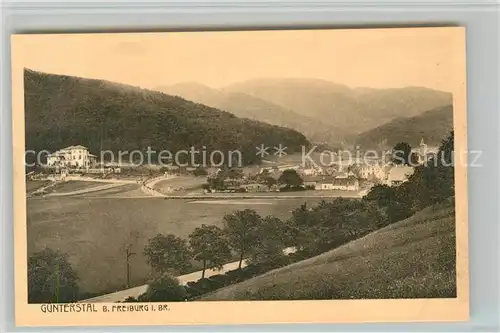 AK / Ansichtskarte Guenterstal_Freiburg Waldhotel Kyburg Guenterstal_Freiburg