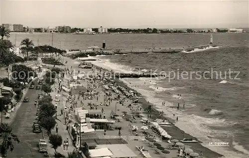 AK / Ansichtskarte Cannes_Alpes Maritimes La Plage du Midi Cannes Alpes Maritimes