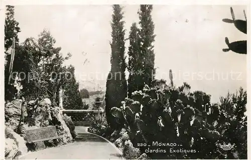 AK / Ansichtskarte Monaco Jardins Exotiques Monaco