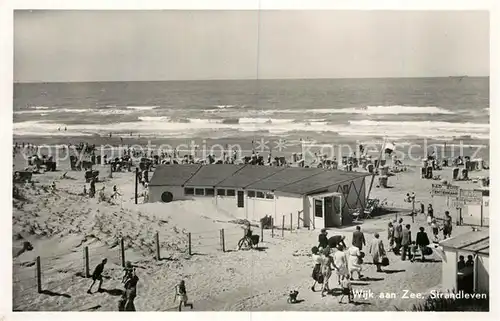 AK / Ansichtskarte Wijk_aan_Zee Strandleven Wijk_aan_Zee