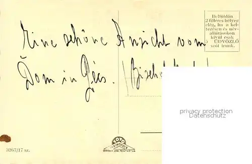 AK / Ansichtskarte Pecs Szekesegyhaz Dom Bischofskirche Pecs