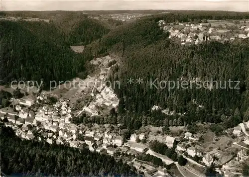 AK / Ansichtskarte Bad_Teinach Zavelstein Fliegeraufnahme Bad_Teinach Zavelstein