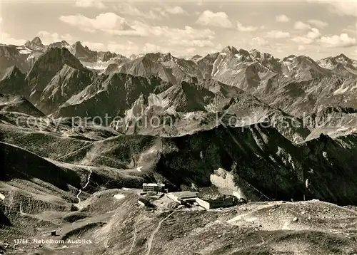 AK / Ansichtskarte Oberstdorf Nebelhorn  Oberstdorf