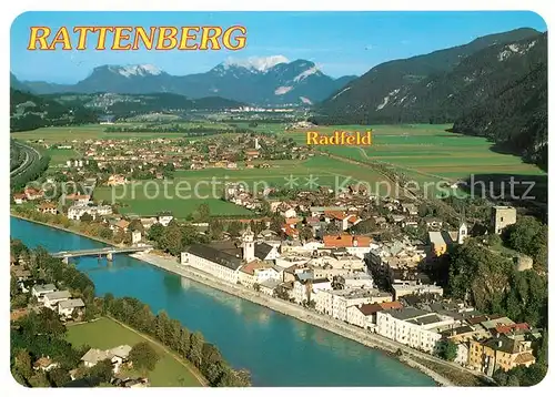 AK / Ansichtskarte Rattenberg_Tirol Fliegeraufnahme Radfeld  Rattenberg Tirol