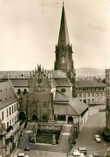 AK / Ansichtskarte Aschaffenburg_Main Basilika  Aschaffenburg Main